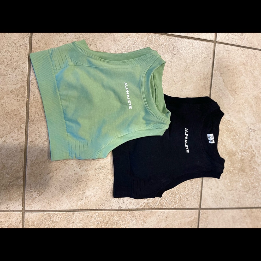 ALPHALETE OZONE CROP BRAS XS